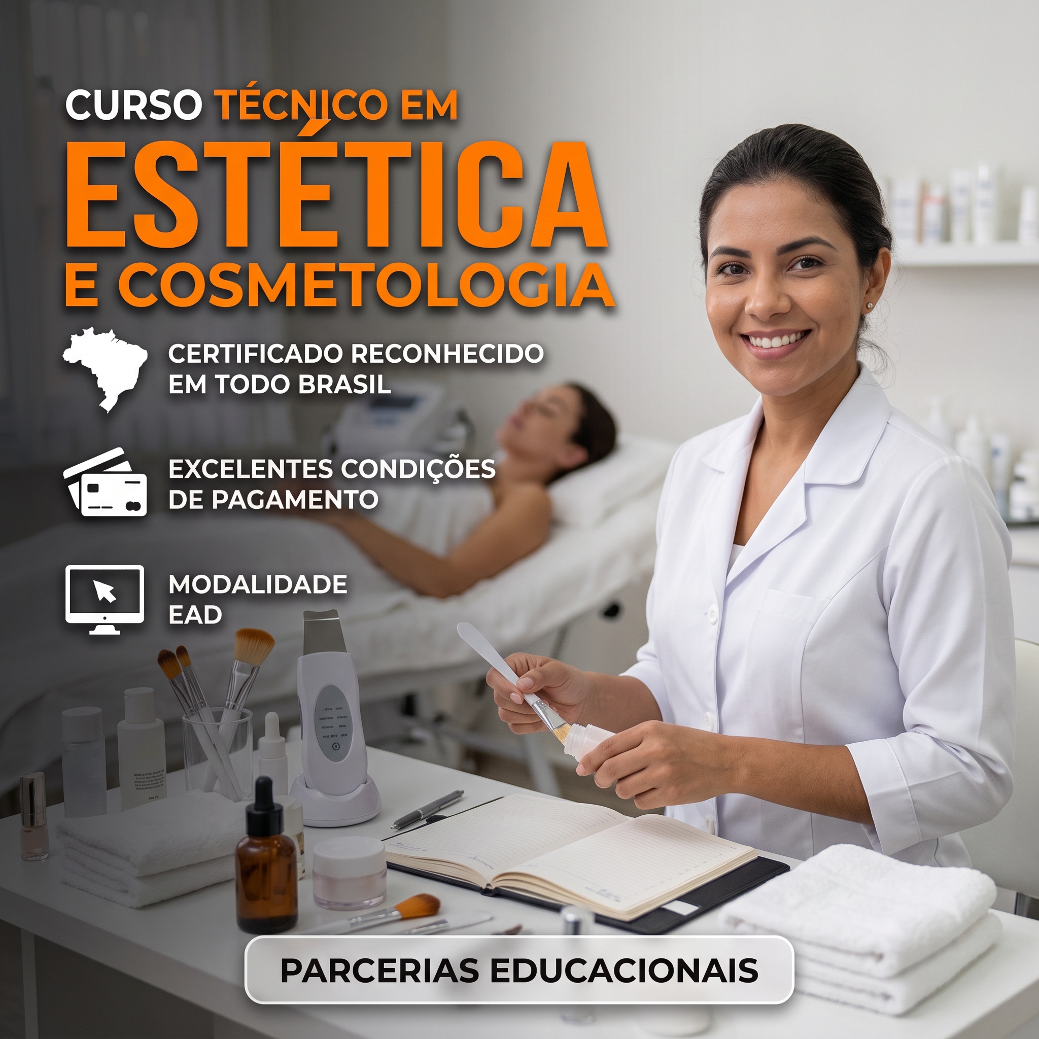 TÉCNICO EM ESTÉTICA E COSMETOLOGIA 